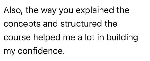 Interview impact proof screenshot