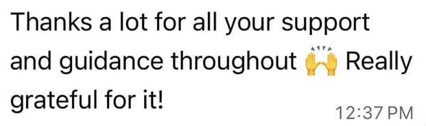 Placement proof snippet 3