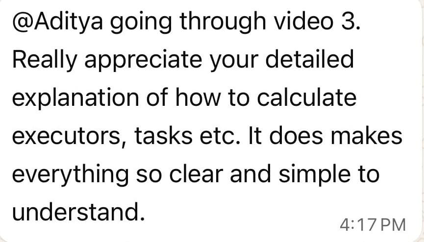 Appreciation for detailed explanation and clarity