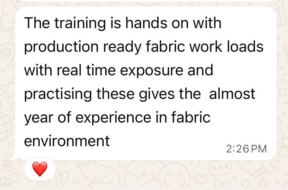 Learner feedback collage from training sessions